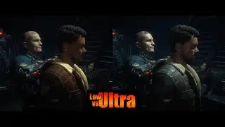 The Callisto Protocol Low vs Ultra Settings on RTX 5090, 4K 60fps