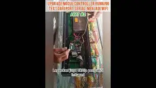 Gak Perlu Beli Baru Running Text. Part-2, Lepaskan Modul Kontroler Model Serial #shorts
