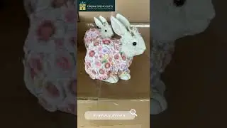 Easter Bunny Figurine