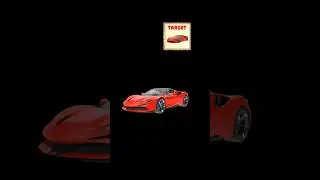 you have to target red RC car