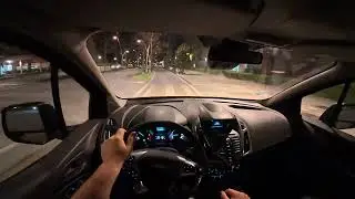 ASMR Night Drive | Relaxing POV Manual Driving &ndash; No Music, No Talking, Just Pure Road Sounds
