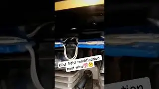which wiring is best for bike light modification #trending #shortvideo #shorts #viral @carnerd24
