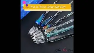 Aquatic Float - Thor Series Glass Dip Pens