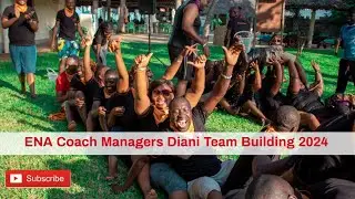 ENA Coach Staff TeamBuilding facilitation in Diani, courtesy of SpotOn Vacations.
