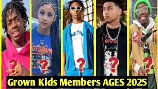 Grown Kids Members Real Name And AGES 2025 ||