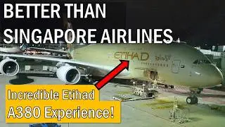 Trip Report | Etihad Airways A380-800 | EY499 Standard Economy Review| Lowest Fare, Greatest Comfort