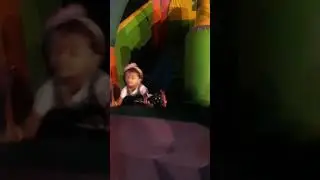 Krishnamai Enjoying Jumping House