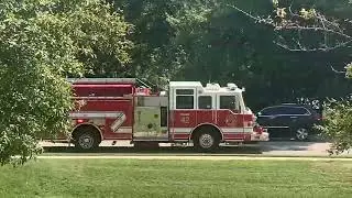 McHenry County Township Fire District Protection Engine 1242 Responding