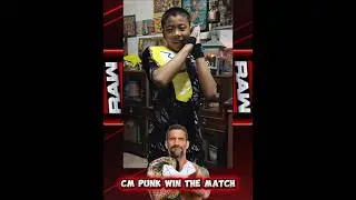 CM Punk vs bron Breakker Raw Netflix | Wrestling Fan Made. #wrestlingfans #viralvideo #like