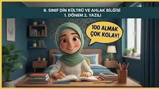 8. Sınıf Din Kültürü 1. Dönem 2. Yazılı Hazırlık | Sınavdan Önce MUTLAKA İzle! 🚀
