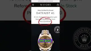 Rolex CPO Prices are INSANE!! 🤦