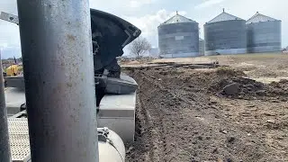 The worst part about pulling a Side Dump Trailer