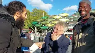 Eglish Gentelman Amazed By Revert Muslim  Answer | Denis | Stratford Speakers Corner