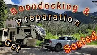 How to set your camper for boondocking