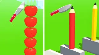 Slice It All Gameplay! Satisfying and Relaxing ASMR Slicing Video NEW UPDATE