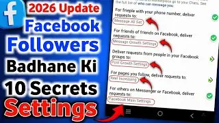 Facebook Followers Kaise Badhaye 2026 | How to Increase Followers on Facebook 2026 | Part - 2