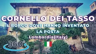 CORNELLO DEI TASSO: Il borgo dove hanno inventato la posta. WalkingTour 360°