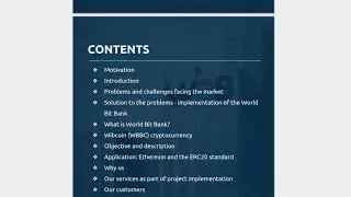 World Bit Bank - первый в мире легальный криптобанк!