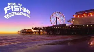 RealVr Fishing | Santa Monica Pier California | Meta Quest 3 Oculus VR | USA DLC | Fishing Simulator