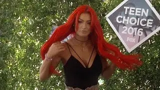 Natalie Eva Marie Teen Choice Awards 2016 Green Carpet