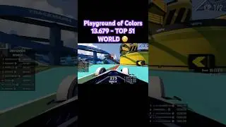 Top 51 World 😱 PLAYGROUND OF COLORS &ndash; 13.679 | Trackmania Weekly Shorts Week 31