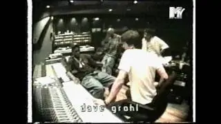 Dave Grohl & Puff Daddy in the studio (1997)