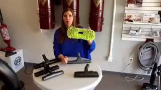 Floor brush accessories options for your central vacuum system