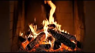 Cozy Fireplace Crackling | 3 Hours Relaxation Ambience