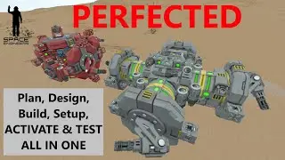 Minefield Drone 2.0 Design & Build - Space Engineers