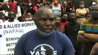Tsumeb residents join Shoprite employees who are on strike - NBC