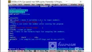 Write a program to swap two numbers in cpp / c++   #cpp  #program