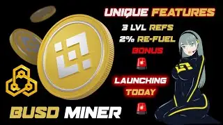 Unique 🚀 RocketGame BUSD Miner LAUNCHING TODAY 🚀 3 LVL REF to UNLOCK 🚀 10% DAILY 🚀 2% Re-Fuel BONUS