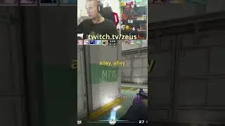 Zeus отжигает на de train в CS2