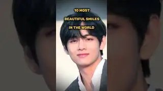 10 Most Beautiful Smiles in the World 😍 #smiles #top10 #viral #shorts