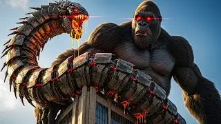 King Kong vs Viper Spine | Epic City Showdown | Cinematic Monster Story