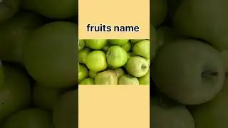 fruits name |  watch full video 👇#shorts #fruit