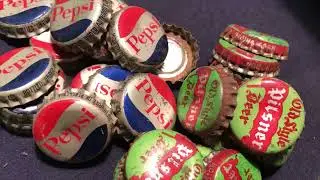 Vintage Crown Cork Bottle Cap Sort