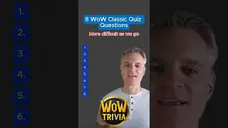 WoW Classic General Knowledge Trivia Ep. 5 | Test Your Azeroth Knowledge! #gaming #wow #trivia