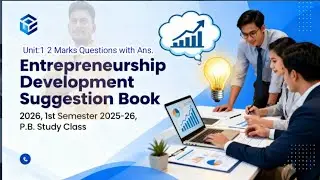 UNIT 1 DAY 1 | ENTREPRENEUR DEVELOPMENT | SEM-1 BCOM CCF