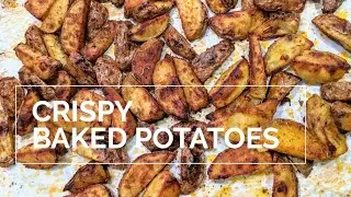 Crispy Baked Potatoes (Kid's Favorite for a Healthier Alternative to French Fries)