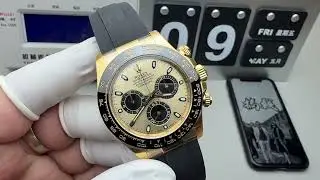 Zetta Swiss Top Rep Reviews|Clean Rolex Daytona Dandong 4131 Super Movement|Zettaswiss Watches