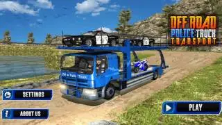 OffRoad Police Transport Truck - The Game Storm Studios