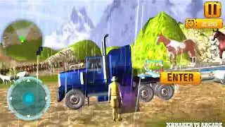 Horse Transport Truck Sim 19 | Rescue Thoroughbred - Android GamePlay HD