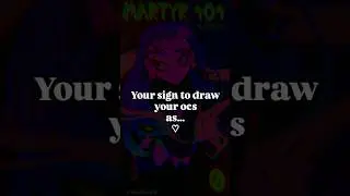 Your sign to draw your oc as...♡ #art #artist #oc #originalcharacter #ocartist #drawing #digitalart