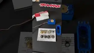 Little servo upgrade, just waiting on bearings 😬 #traxxas #rc #electronics #upgrade #fyp #shorts