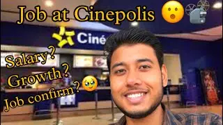 Cinepolis me job interview 📽️😍 | Harsh Kumar Extra | Vlog-9