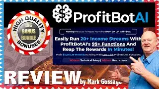 ProfitBotAi Review With Walkthrough Demo 🚦 Hit The Ground Running 🤐 Profit Bot Ai Bonuses 🚦