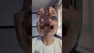 A face filter I made in Meta Spark Studio, following a tutorial.