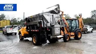 SCDOT ready for developing winter storm with 60,000 tons of salt, 1,200 pieces of equipment
