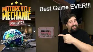 FIRST LOOK at Motorcycle Mechanic Simulator Demo!!!!
